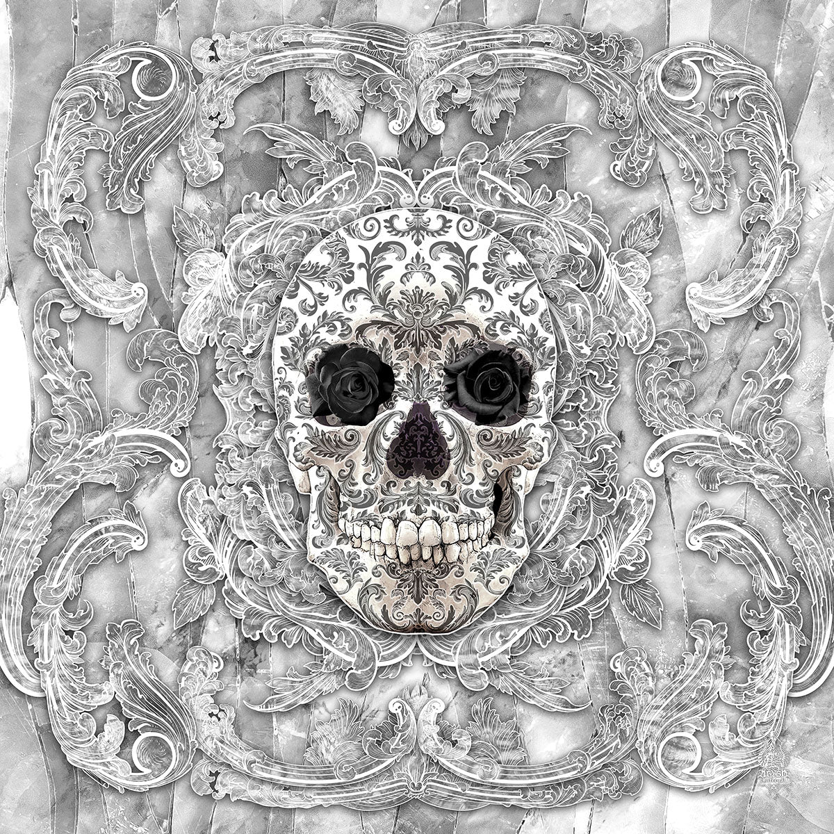 White Goth  Art Prints, Home Decor and Clothing by Abysm Internal