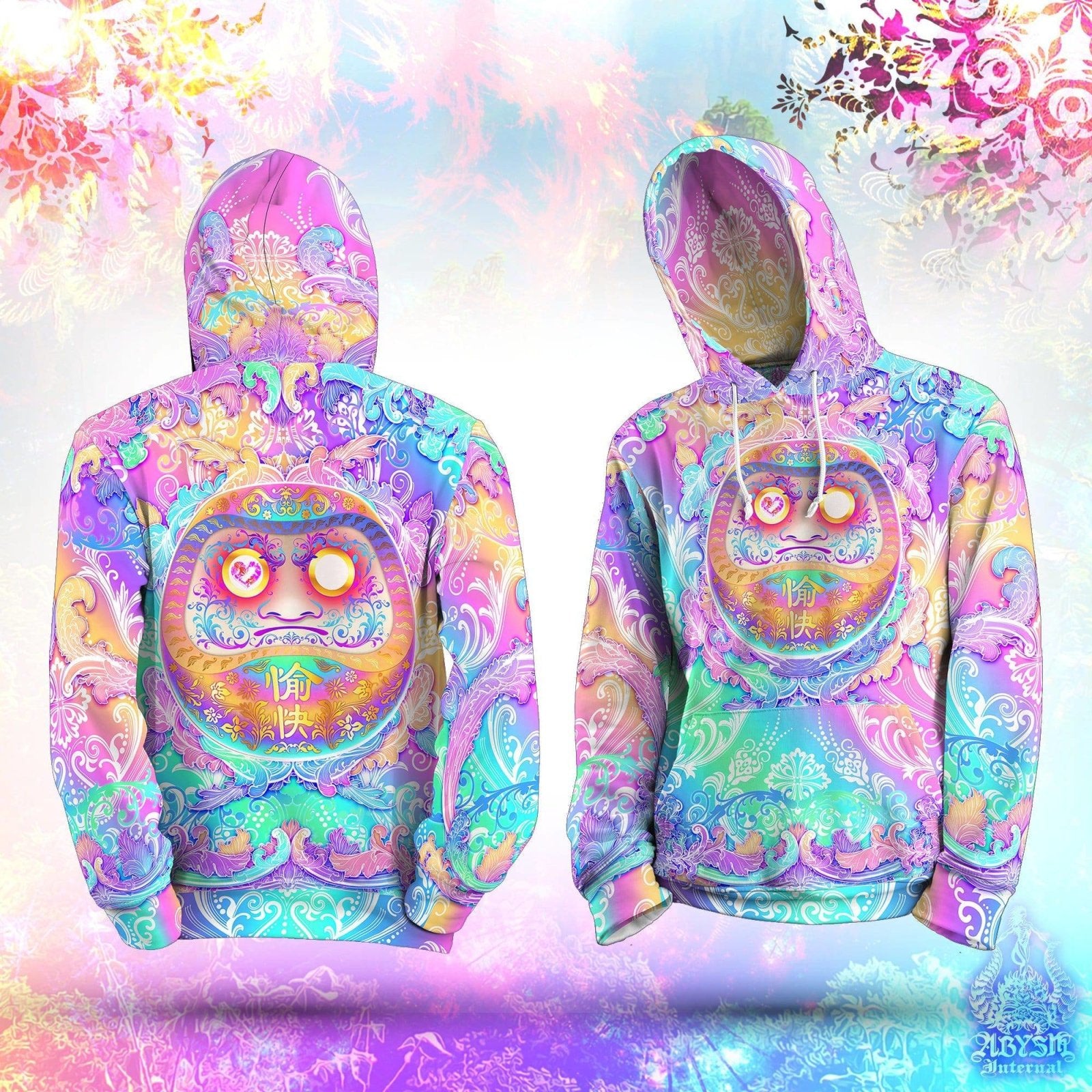 Trippy alien hoodie hot sale