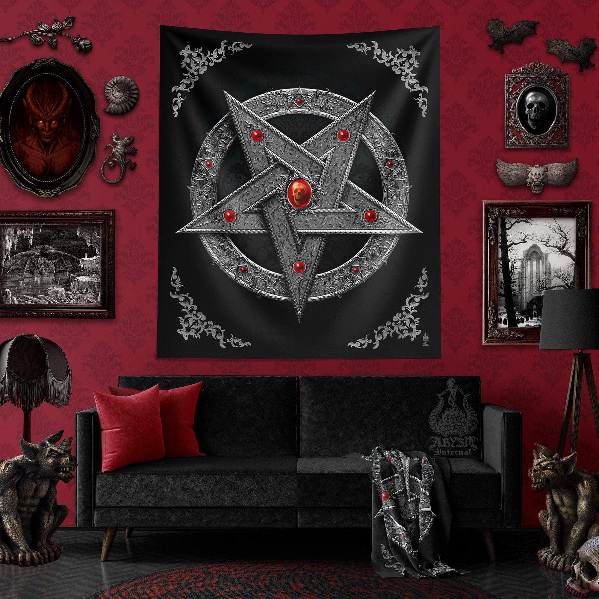 satanic decor room｜TikTok Search