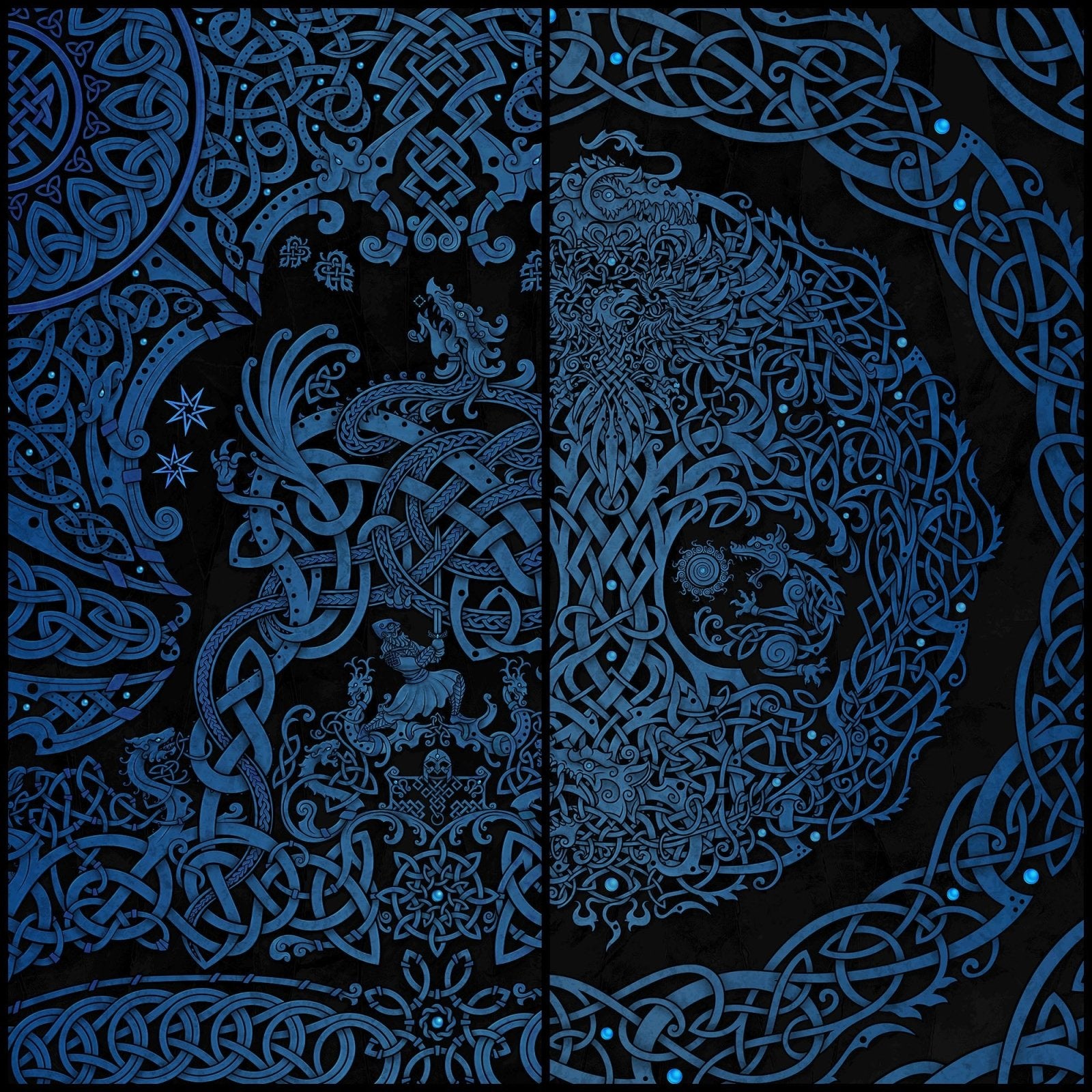 2 Phone & Desktop Wallpapers [FREE] | Norse Art by Abysm Internal