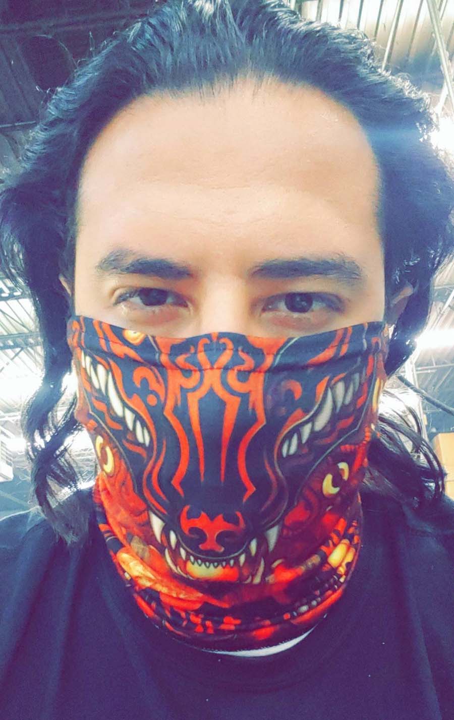 Supreme Kanji  Neck Gaiter Face Mask – OniTakai