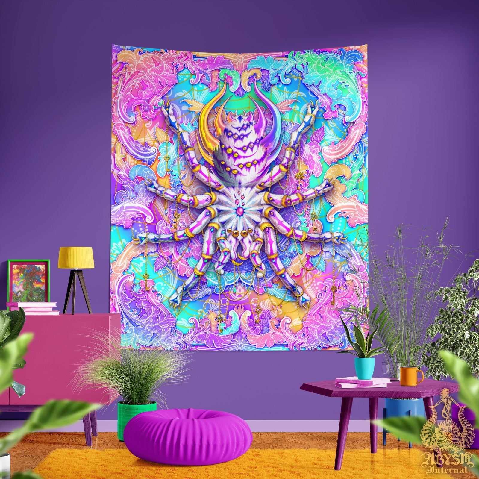 Psychedelic discount wall murals