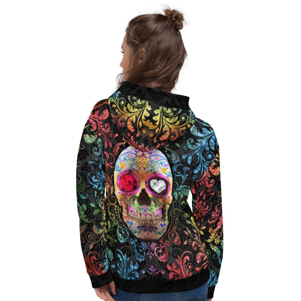 Dia de los Muertos Sweater Sugar Skull Streetwear Day of the