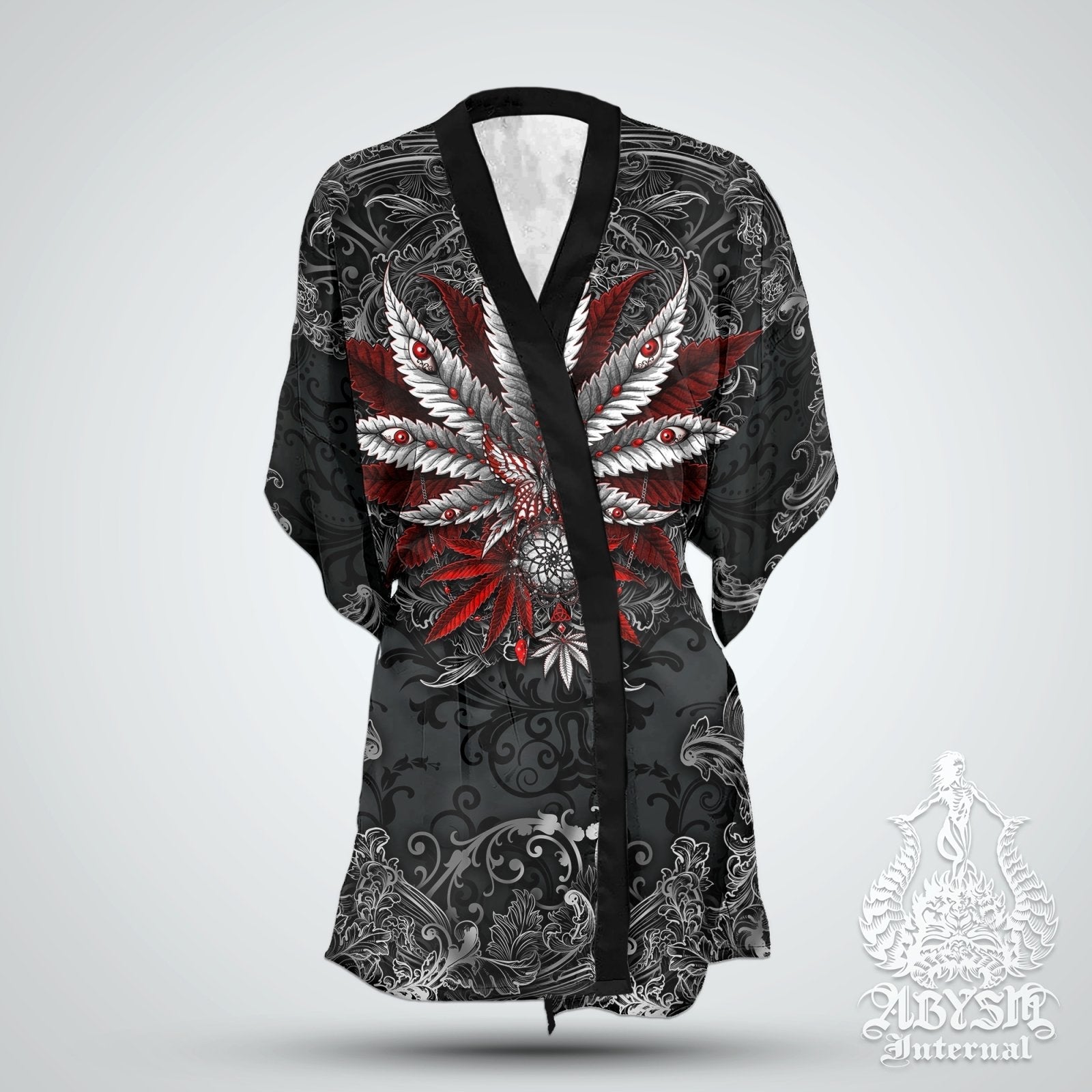 Weed 420 smoker Long buying Sleeve Kimono Robe