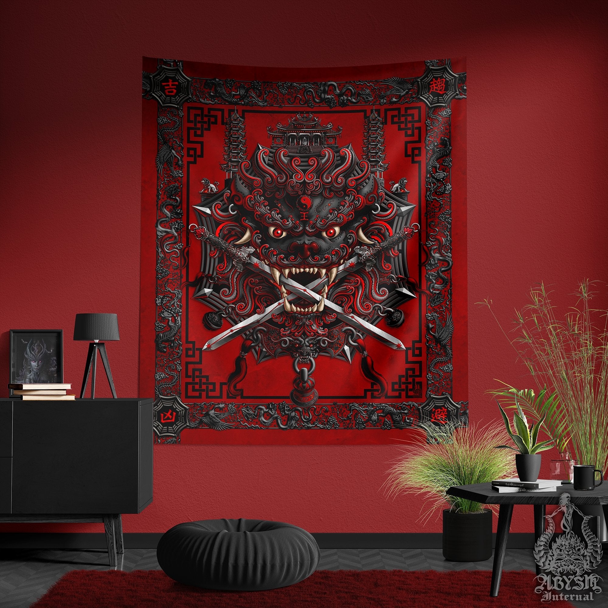 Gaming wall online tapestry