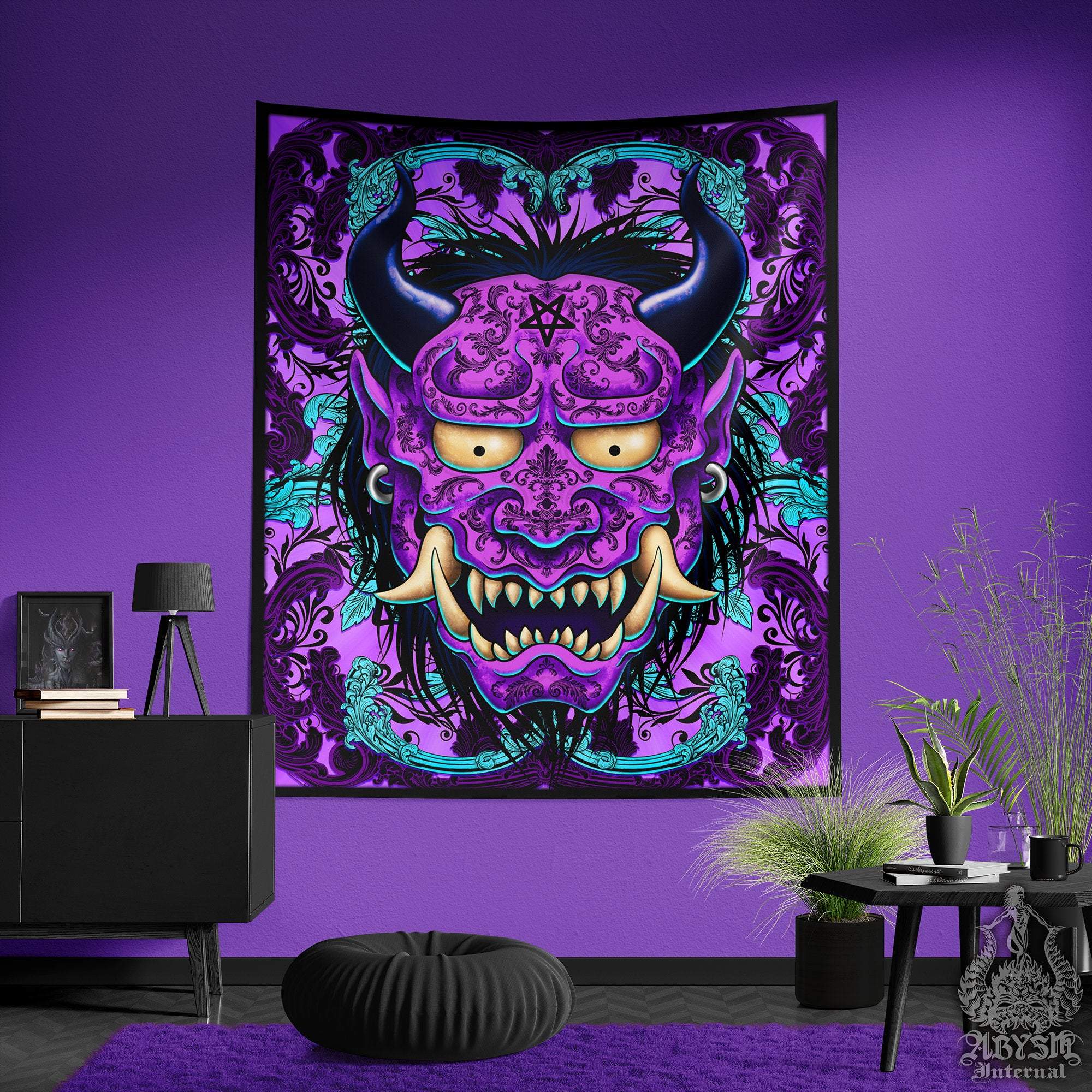 Pastel discount goth tapestry