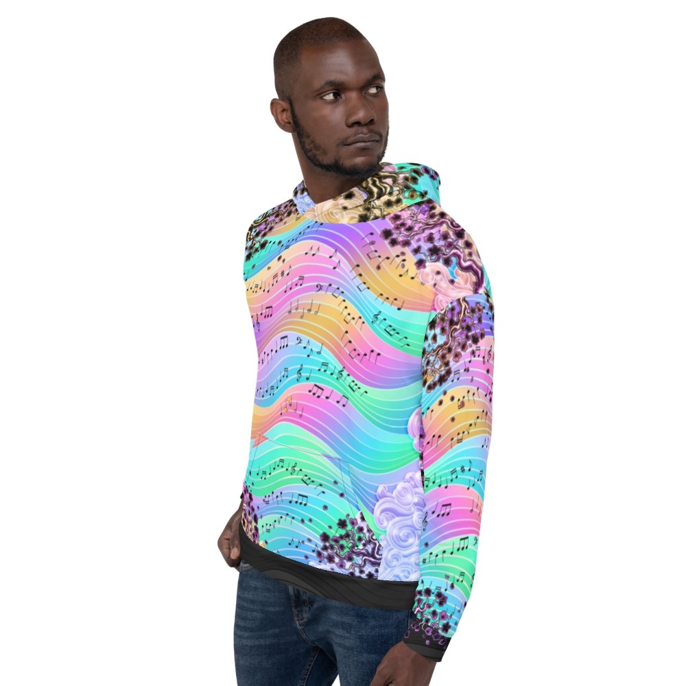 Pastel Sweater, Aesthetic Streetwear, Colorful Pullover, Rave