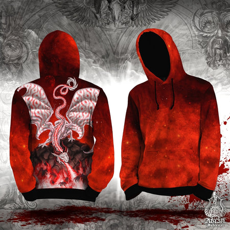 Graphic Hoodie, Dragon Fire, Unisex Hoodie, Man, Woman, Art Style Hoodie, Art buy Wear, Festival Clothing, Unisex Clothing